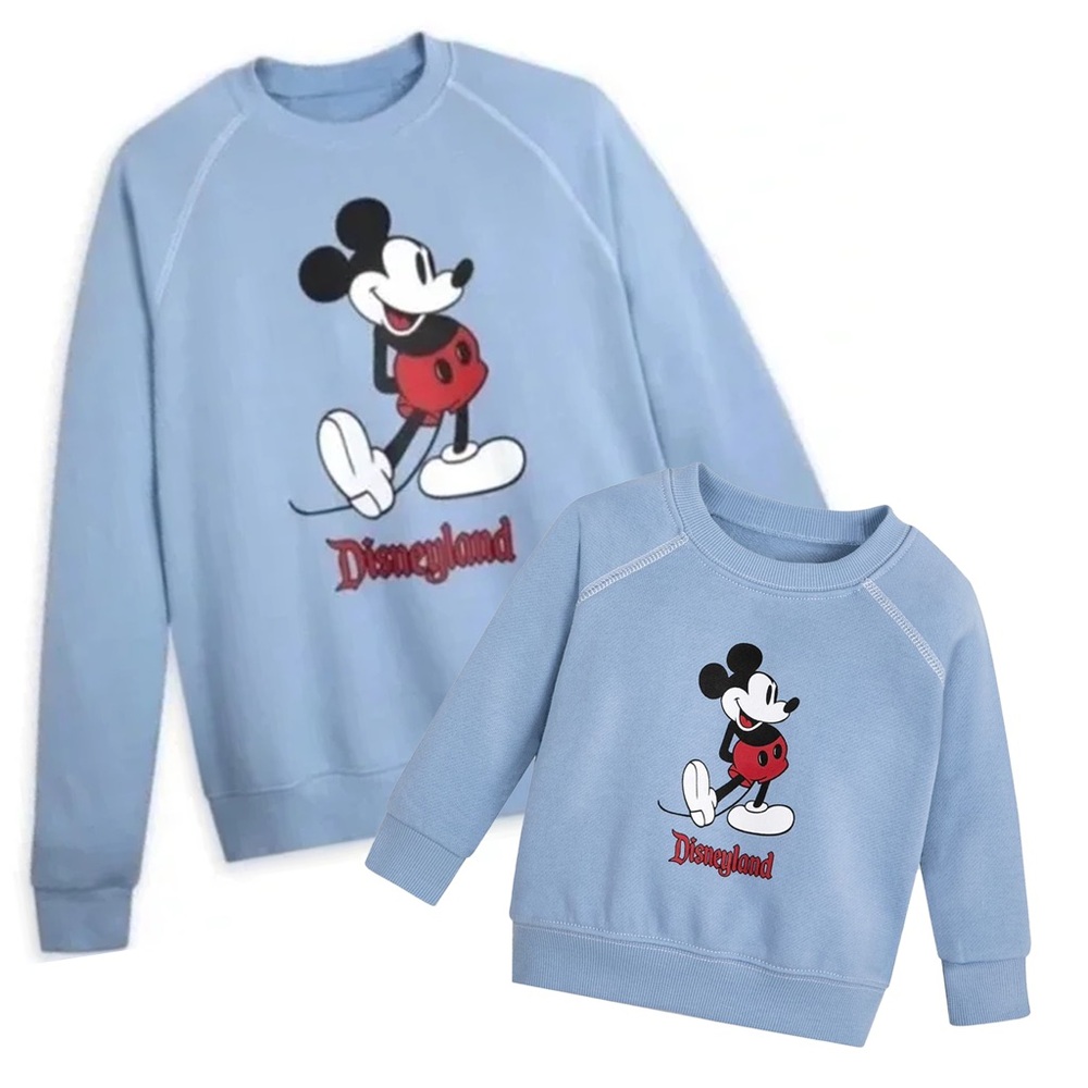 Mickey Mouse Classic Sweatshirt Disneyland adult and child, mommy & me matching